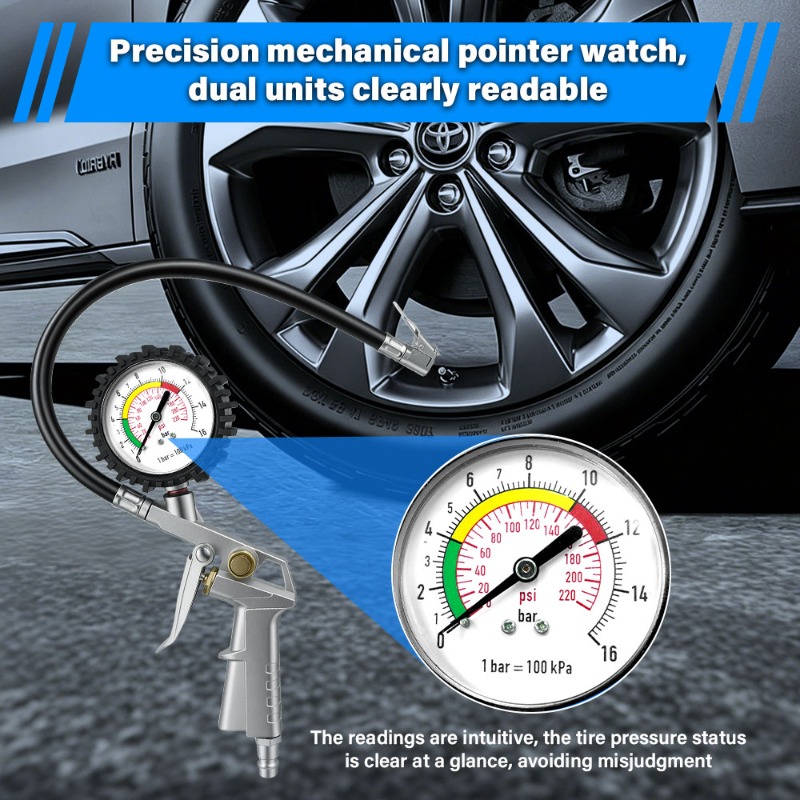 Workshop Tools Car - Tire Pressure Car Gun Tyre Monitor