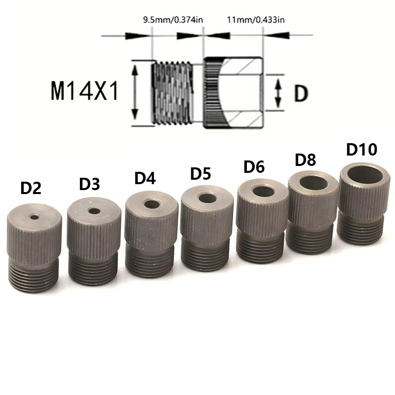 Mini Workshop Tools - 7Pcs Drill Sleeve Woodworking Drill Guide