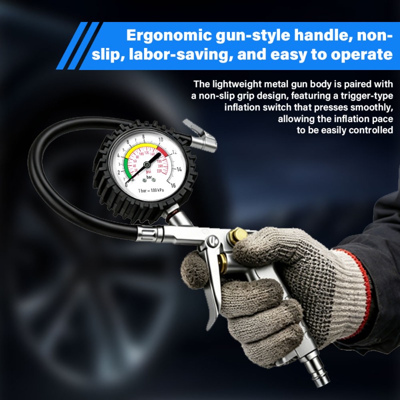 Tire Pressure Car Gun Tyre Mon - đánh giá và giá Workshop Tools Car
