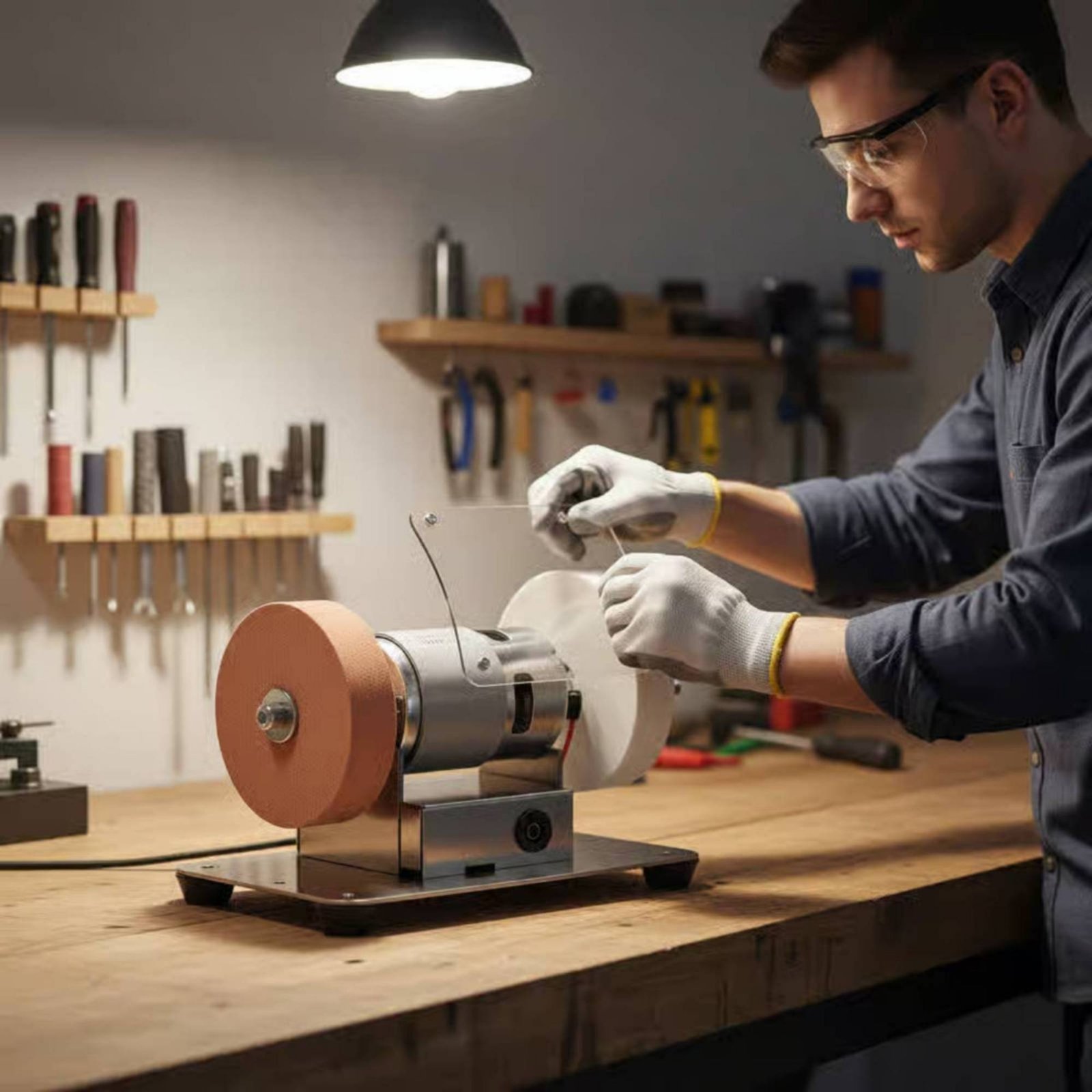 Mini Bench Grinder Multifuncti - đánh giá và giá Mini Workshop Tools