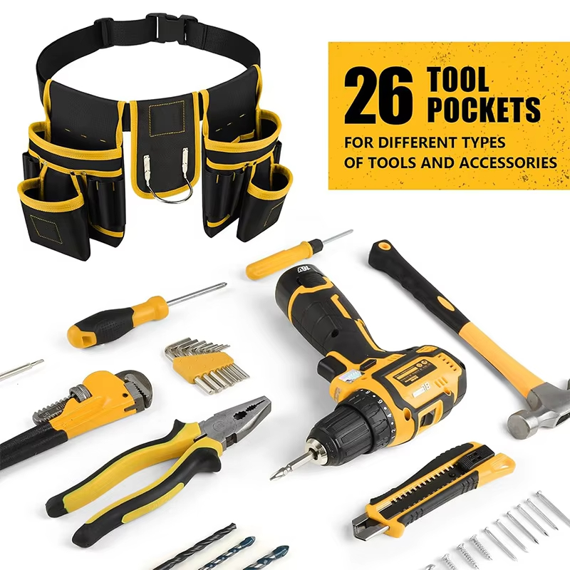 Adjustable Tool Belt Bag with  - đánh giá và giá Mini Workshop Tools