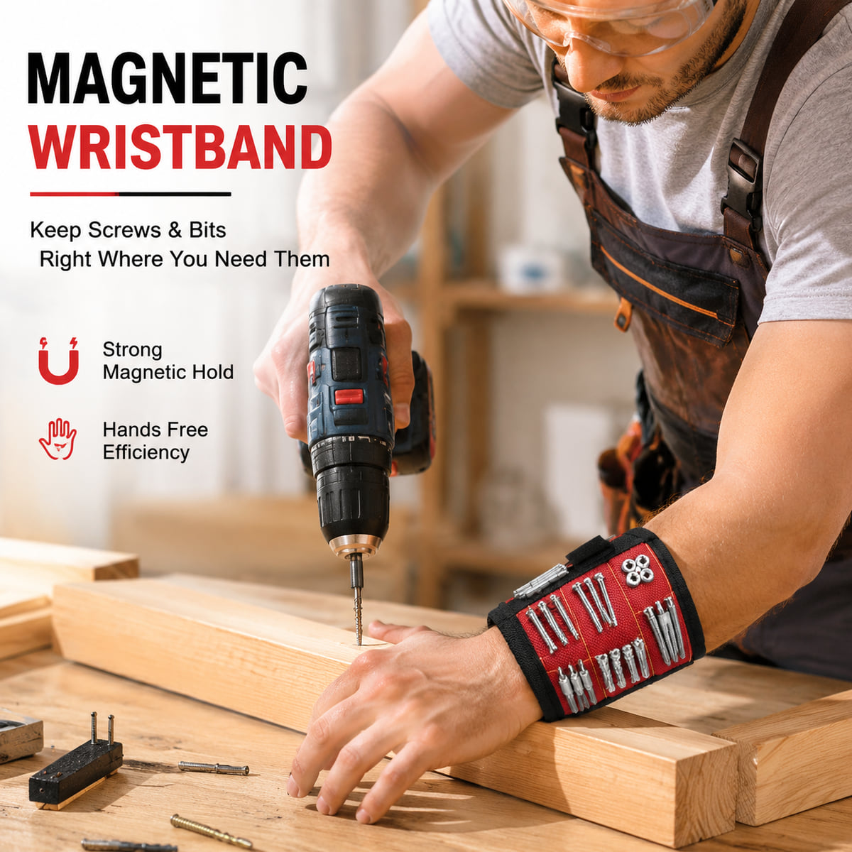 PINMOAP Magnetic Tool Wristban - đánh giá và giá Workshop Electric Tools