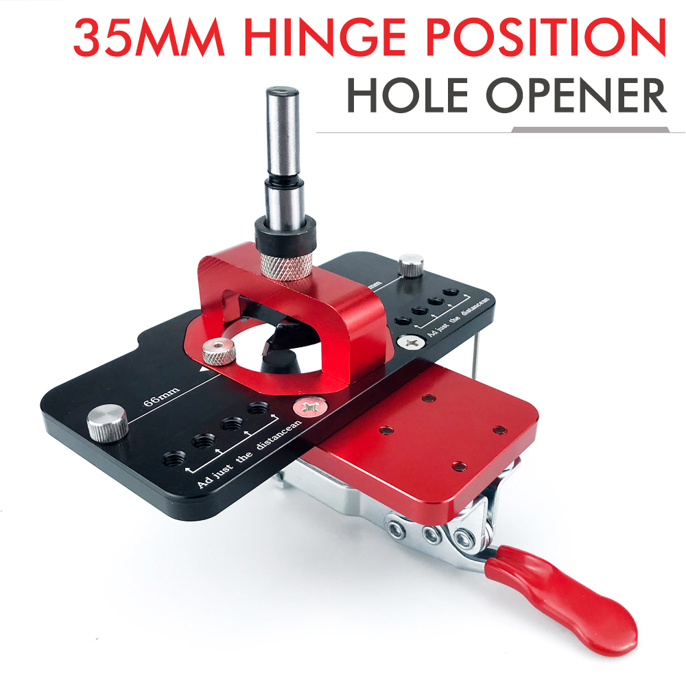 35mm Concealed Door Hinge Jig  - đánh giá và giá Mini Workshop Tools